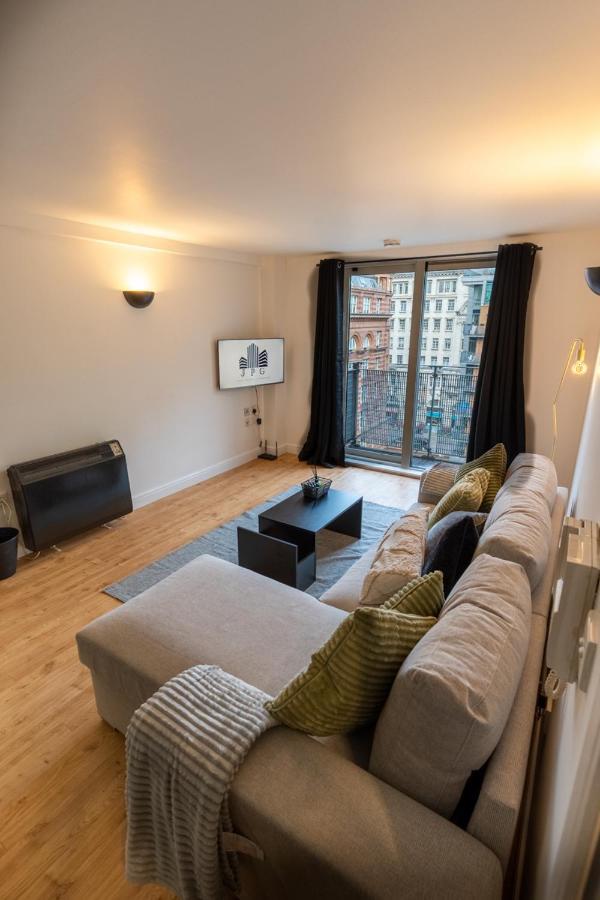 Jpg Theatre Suite - High Floor Mcr Luxe Apartment W Balcony Canal Views 맨체스터 외부 사진